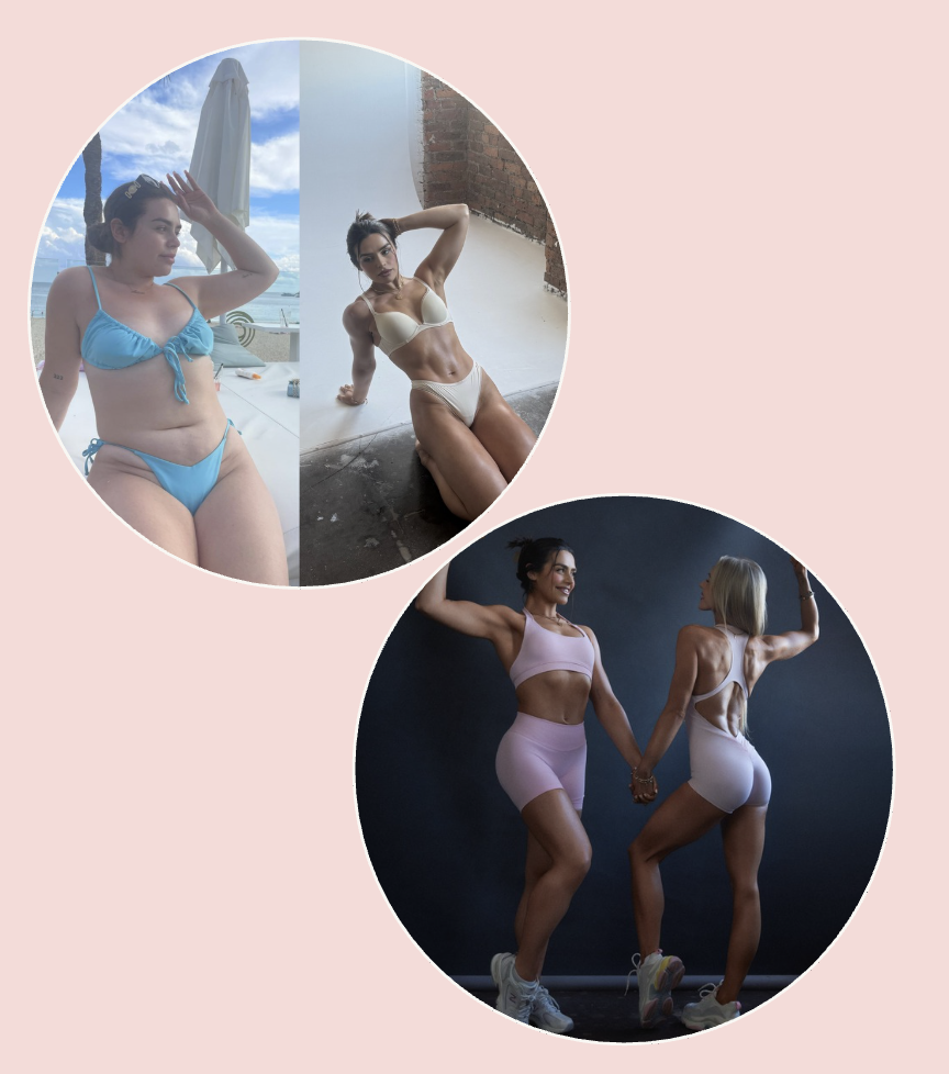 Autumn before and after her Empower transformation